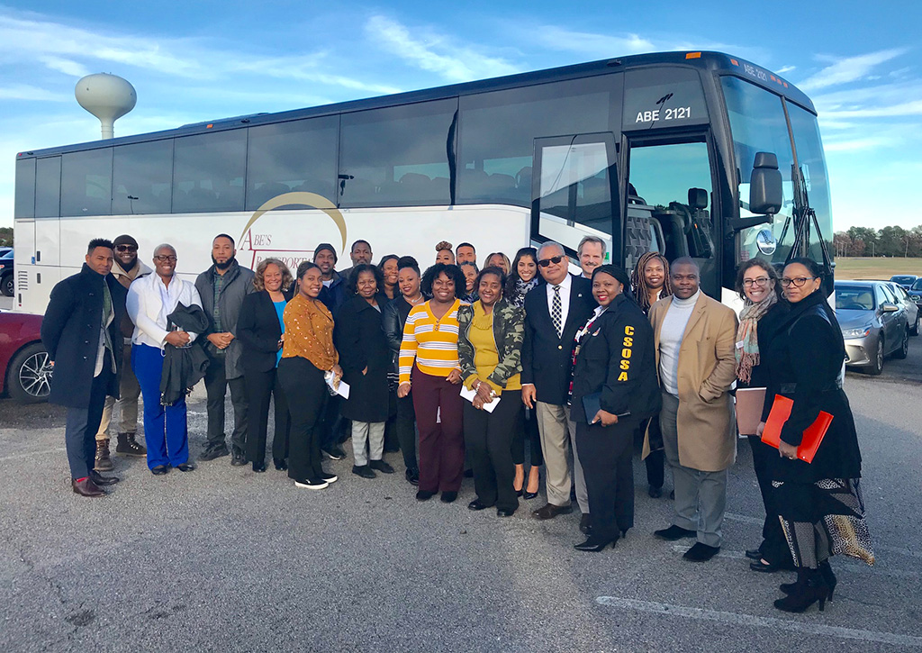 CSOSA staff along with representatives of other agencies and providers